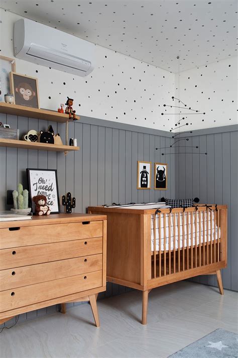 Painel Ripado Quarto Infantil - Quarto infantil com painel ripado