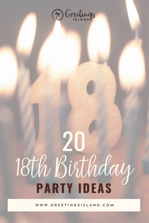 Epic 18th Birthday Party Ideas: 20 Unique Themes To Make Your ...