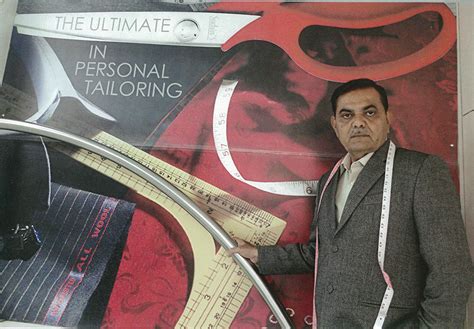 renowned bespoke tailor  india sachins