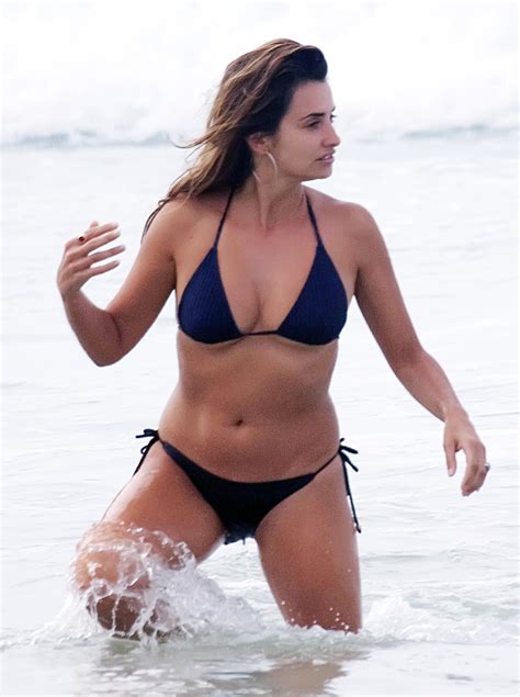 Penelope Cruz Topless Beach