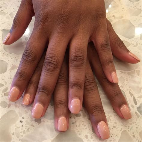 Creme de'nude by kiara sky #southwestcharlotte #envynailspaclt #