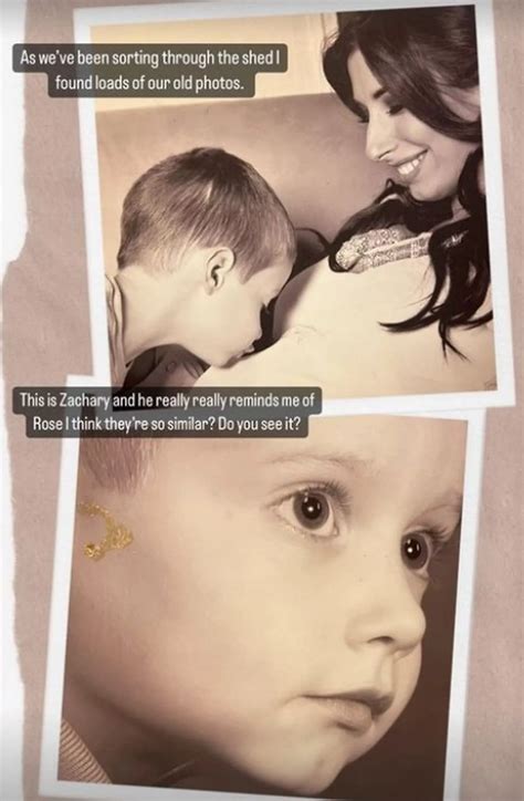 Stacey Solomon says son Zachary 'really reminds' her of someone else in