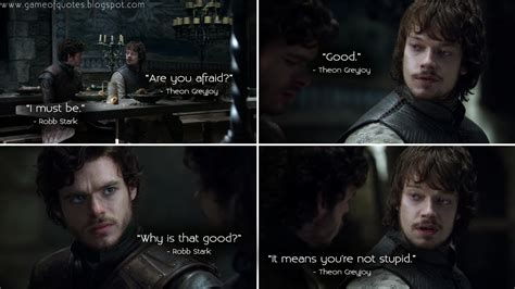 Theon Greyjoy: Are you... | Game of Thrones Quotes