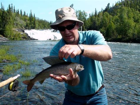 Fly Fishing Arctic Grayling - Go Fishing Canada