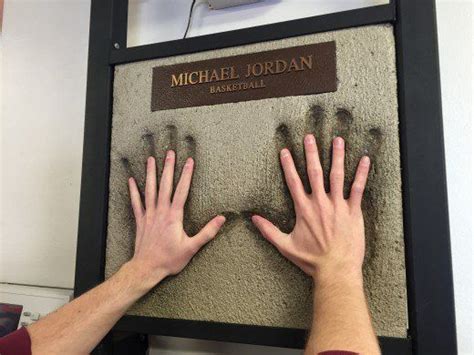 Michael Jordan Hand Length