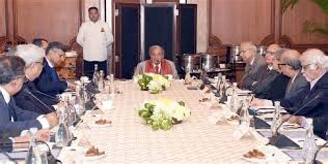 finance commission held meeting   advisory council