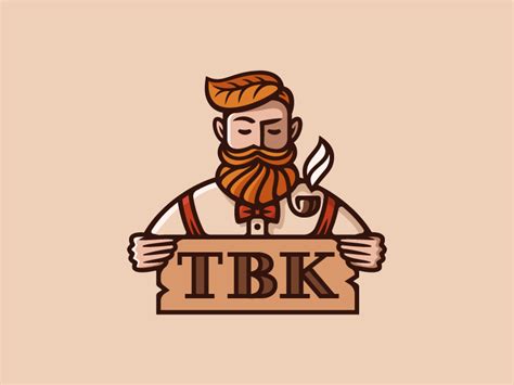 tbk logo design logo illustration logo character