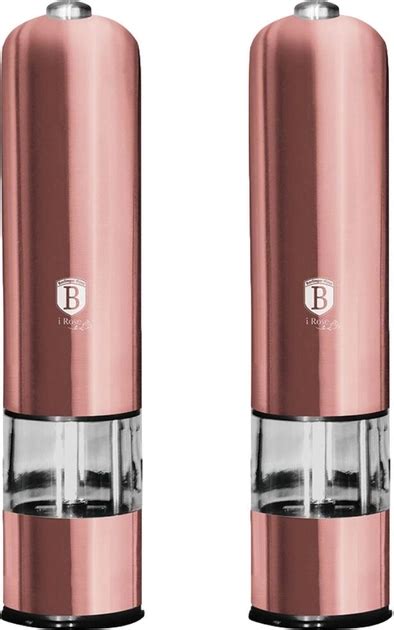 Набор солонка и перечница Berlinger Haus I-Rose Edition электрические 2 ...