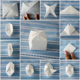 Handmade: Tutorial: Origami Lantern