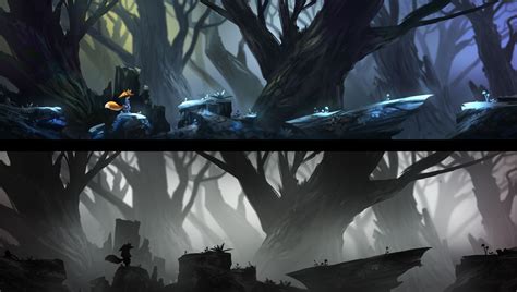 2d platform game concepts, Quentin Regnes | Cenários digitais, Arte
