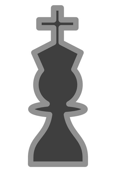 Free King Chess Piece Silhouette, Download Free King Chess Piece ...