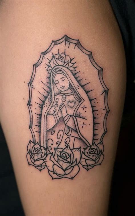 18 Virgin Mary Tattoo Ideas for Spiritual and Sacred Art - TattoosOfAsia