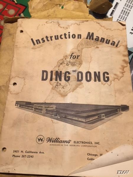 ding dong pinball  williams electronics    museum