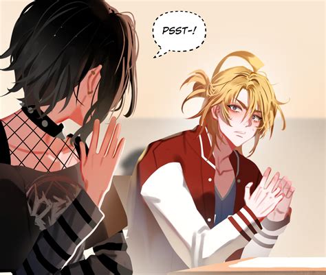 jasper and thad (goth boy & the jock) drawn by merryweather and