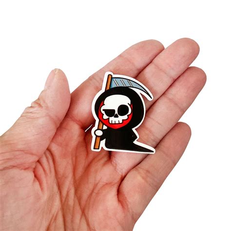 Grim Reaper Kawaii Chibi | 1 Piece | Planar Resin Flatback