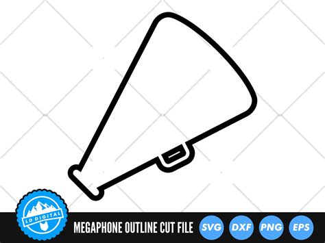 Free Printable Megaphone Template | FREE Printable Hub