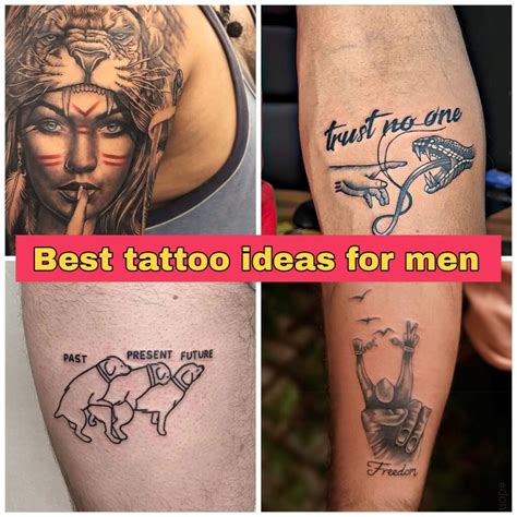 40+ Best Tattoo ideas for men: Cool unique tattoo