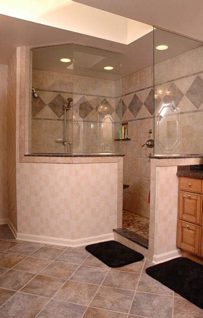 Doorless Walk In Shower No Glass - Glass Door Ideas
