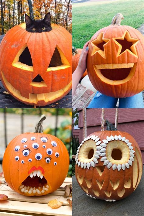 26 Pumpkin Carving Ideas That Are Easy To Make at Home - Its Claudia G