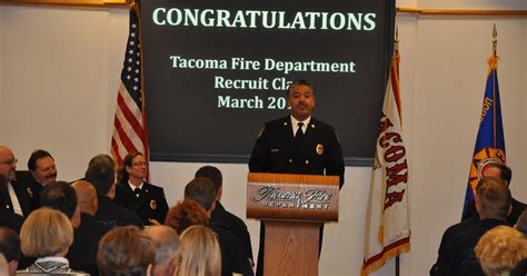 Tacoma Fire Department: Tacoma Fire Department Welcomes New Recruits