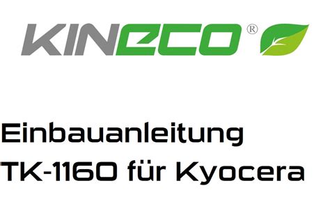 Einbauanleitung TK-1160 | Kineco-Shop