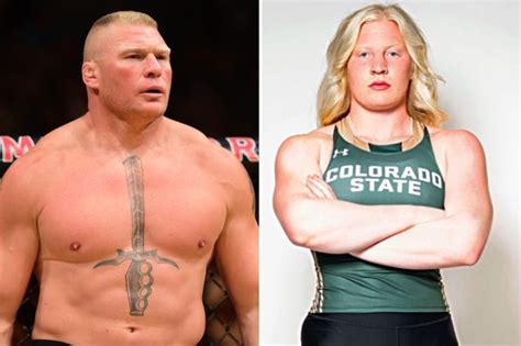 Brock Lesnar's lookalike daughter leaves WWE fans stunned as she breaks ...