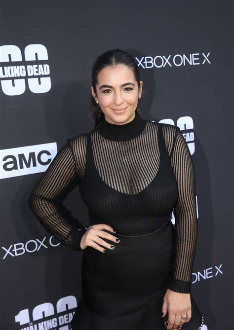 ALANNA MASTERSON at The Walking Dead, Season 8 Premiere in Los Angeles