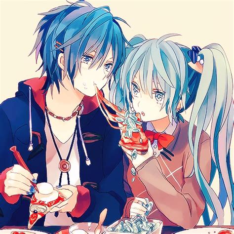 hatsune miku and kaito~ - heartfillia Photo (39452045) - Fanpop