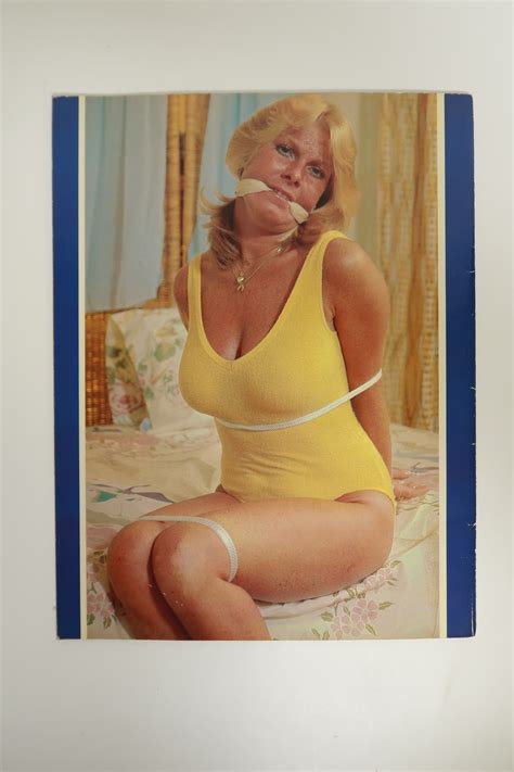 Blond in Bondage Lindsey Scott The Golden Girl of Bondage BDSM Vintage