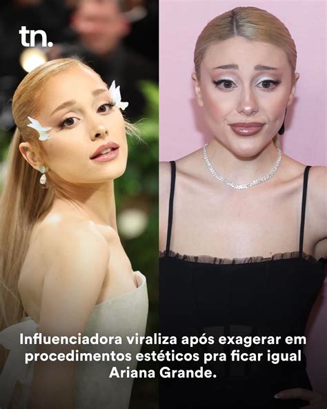TrechoNews | Paige Niemann, “sósia” de Ariana Grande aparece em evento