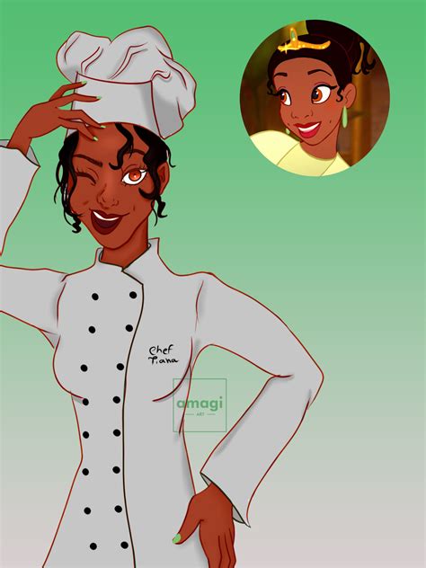 Tiana - art & design by sarah amagi