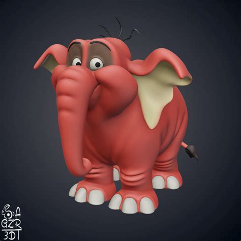 Dinsey Tantor (Tarzan) - Finished Projects - Blender Artists Community