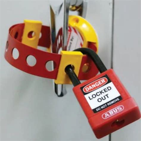 Abus 00456 Electrical Panel Lockout Devices Prohibits Movement on