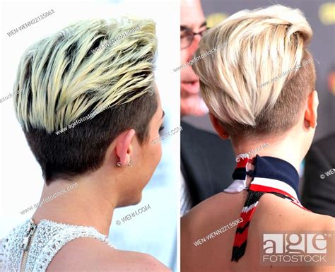 Miley Cyrus Pixie Cut Back View