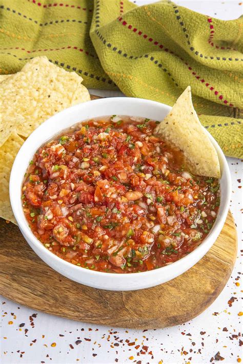 Salsa Recipe - Homemade Restaurant-Style Salsa - Chili Pepper Madness