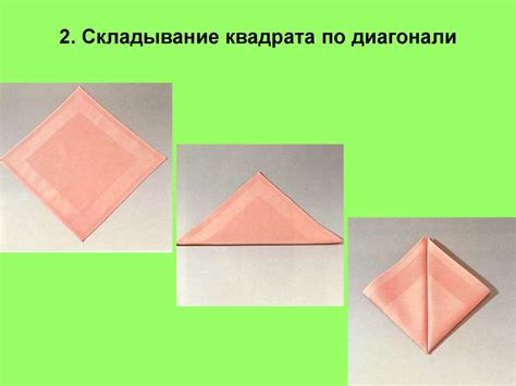 Складывание салфеток - презентация онлайн