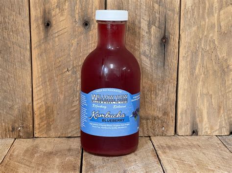 Blueberry Kombucha - Dutch Meadows Farm