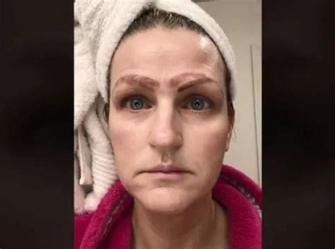 threading eyebrows  wrong
