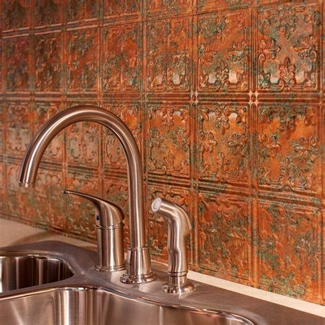 Copper Backsplash Kitchen Design Ideas - Under Asia