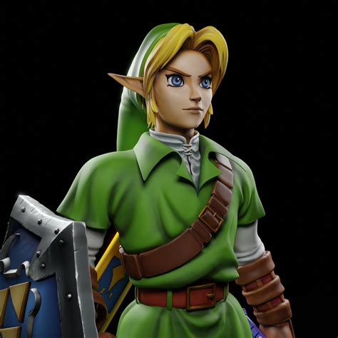 Ocarina Of Time 3d Art