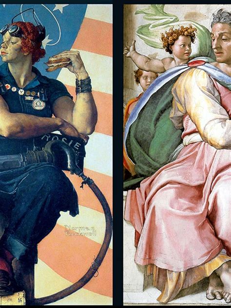 Rosie The Riveter Poster Norman Rockwell