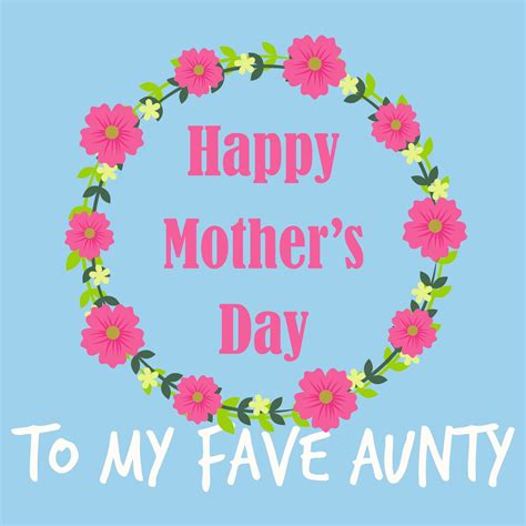 Fave Aunty Mother's Day Card – Boomf