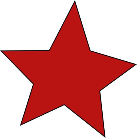 Free Red Star Clipart - EPS, Illustrator, JPG, PNG, SVG | Template.net ...