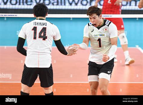 Yuji Nishida, Yuki Ishikawa (Japan). Volleyball World Championship 2022