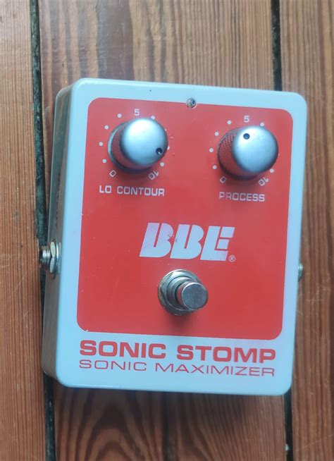 sonic stomp bbe sonic stomp audiofanzine