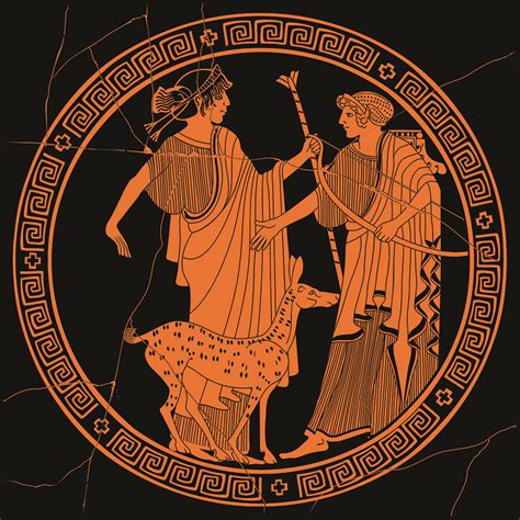 Artemis En Apollo Mythe
