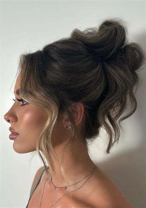 high messy bun tumblr