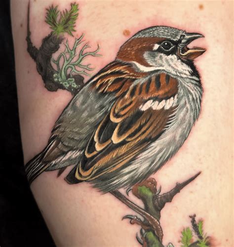 31+ Stunning Sparrow Tattoo Ideas To Help You Take Flight!