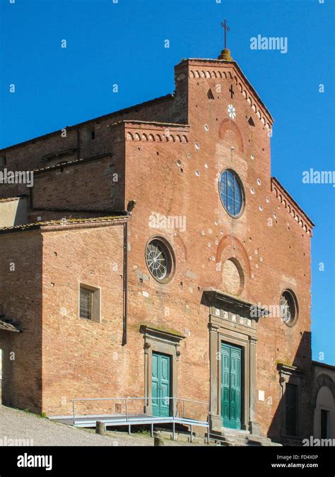 Italy Tuscany San Miniato S. Maria Assunta and S. Genesio cathedral Stock Photo - Alamy