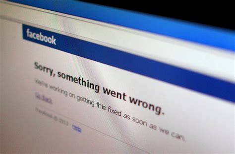Why is facebook not working for thousands of users this morning 4